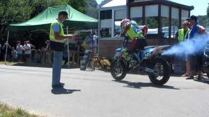 Course de côte Merléac 2018 - Les 125cc au départ