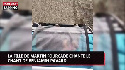 Martin Fourcade : sa fille chante le chant de Benjamin Pavard, la vidéo trop mignonne
