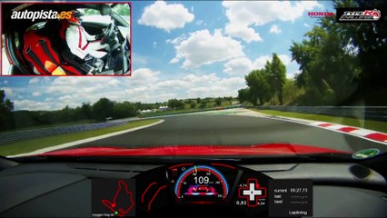 Honda Civic Type R: récord de vuelta rápida en Hungaroring