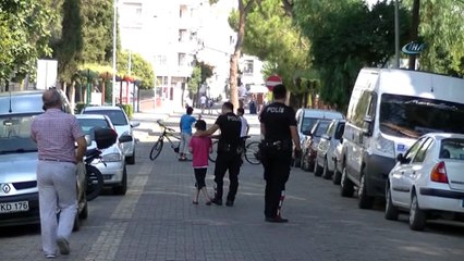 Polisin iki saatlik nöbeti, ağaç kesilince sona erdi