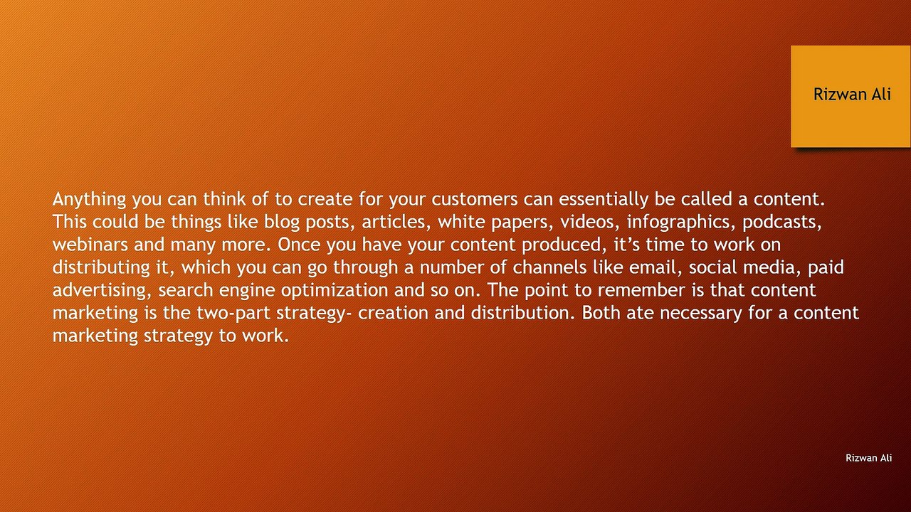 Content Marketing