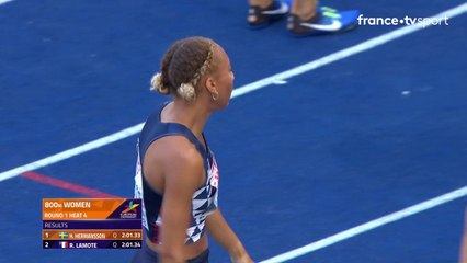 Championnats Européens / Athlétisme : Renelle Lamote passe en demi-finale du 800 m !