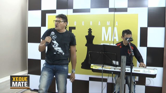 Programa Xeque Mate bomba na audiência com Gleyfy Brauly cantando sucessos internacionais