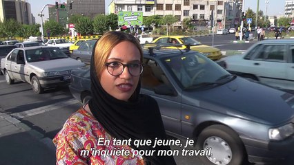 Les Iraniens unquiets face aux sanctions américaines