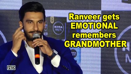 Ranveer gets EMOTIONAL remembering his GRANDMOTHER