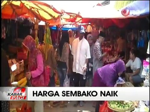 Harga Kebutuhan Bahan Pokok di Sejumlah Daerah Naik