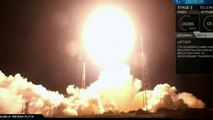 SpaceX rocket deploys satellite and lands in Atlantic