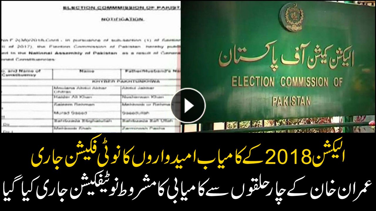 ECP releases final notification of successful candidates