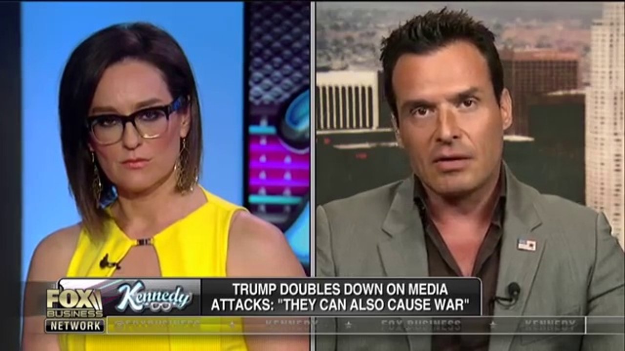 Trump slams the media over Twitter