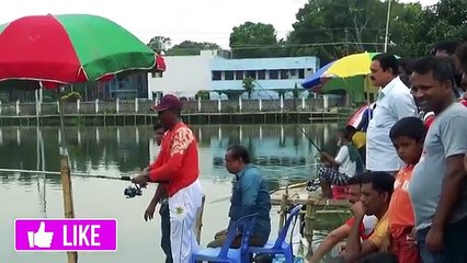 Nice Rohu Fishing Videos By Using Fishing Rod & Real
