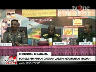 Jelang Idul Adha, Forkompinda Papua Jamin Keamanan di Tolikara