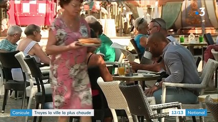 Canicule : Troyes, ville la plus chaude de France