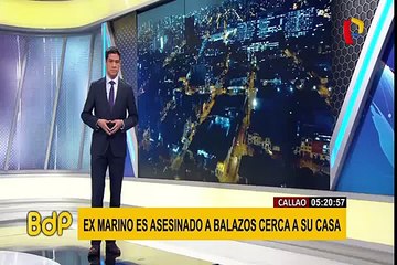 Callao: exmilitar es asesinado a balazos cerca a su casa