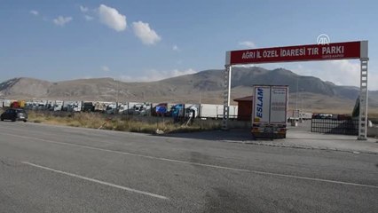 Gürbulak Sınır Kapısı'nda Tır Yoğunluğu