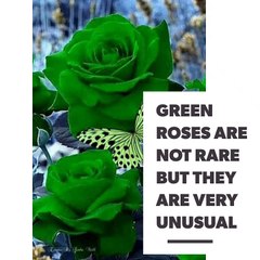 About Green roses