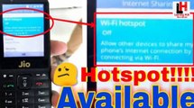 How To Use Hotspot in Jio Phone,Make or Enable WiFi hotspot in Jio Phone Share internet dataTruth