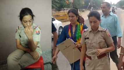 महिला सब इंस्पेक्टर को 5 लाख रूपए की रिश्वत लेते रंगे हाथों गिरफ्तार