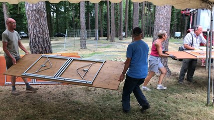 Après la Fête de la chasse, place au démontage