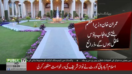 Cracking Update Regarding Residency of Imran Khan as PM