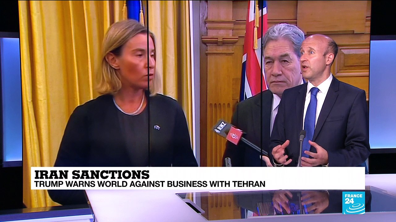 Iran sanctions: "Trump wants it to be about him"