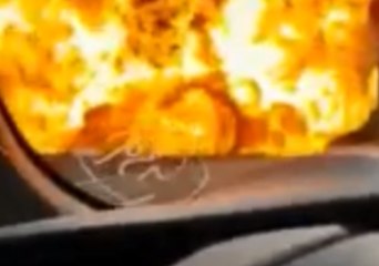 Motorist Witnesses Bologna Tanker Explosion