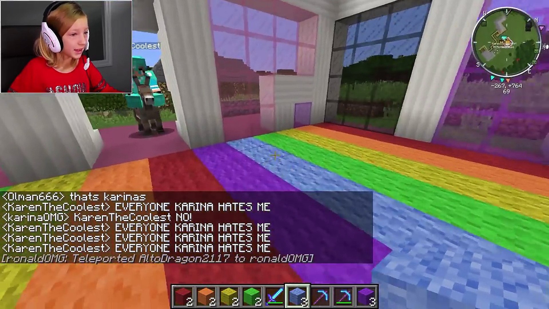 Karina Omg And Ronald Omg Minecraft