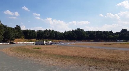 Marienfeld: la partenza della Lazio alla pista dei go kart