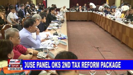 NEWS: House panel oks 2nd tax reform package