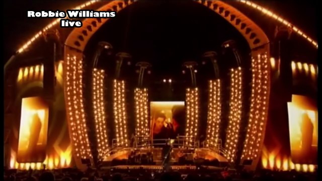 Robbie Williams Advertising Space live in Leeds
