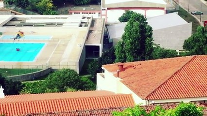 Incendio amenaza ciudad turística en Portugal