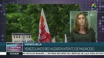 Multitudinaria marcha en Caracas en apoyo a Nicolás Maduro