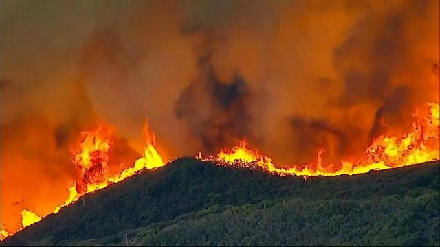 Kaliforniya orman yangınları eyalet tarihine geçti