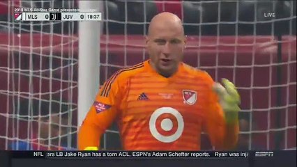 Un gardien dans un interview en plein match !