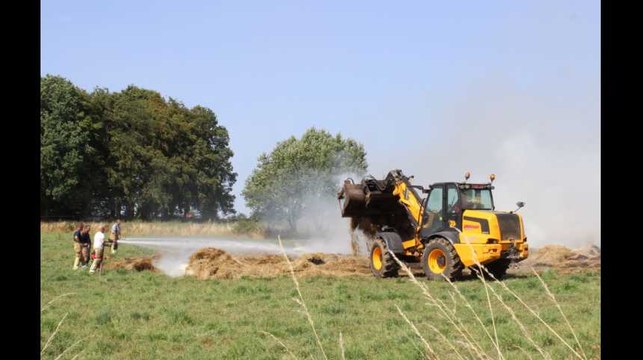 Gouvy : quatre incendies d'origine criminelle dans des champs et des hangars