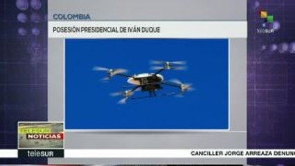 Prohíben drones durante acto de posesión de Iván Duque en Colombia