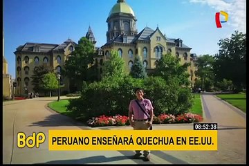 EEUU: peruano dictará clases de Quechua en universidad de Delaware