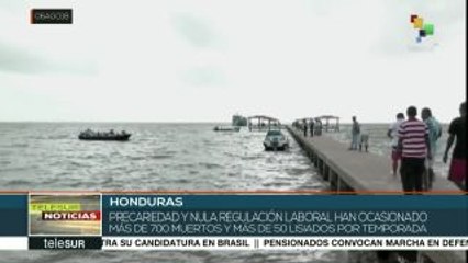 La Mosquitia hondureña vive una grave crisis económica y laboral