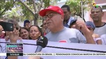 Venezolanos marchan en defensa de Maduro y en repudio al atentado