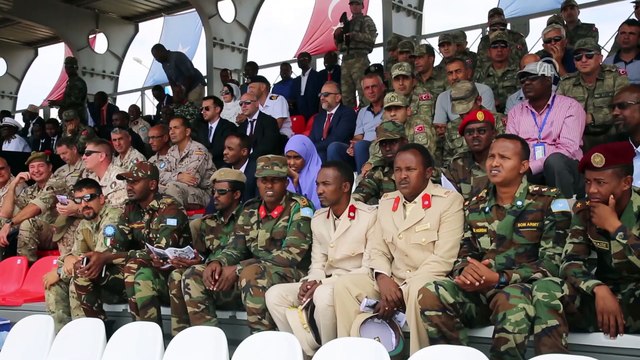 Somali Türk Görev Kuvveti Komutanlığı'nda mezuniyet heyecanı - MOGADİŞU