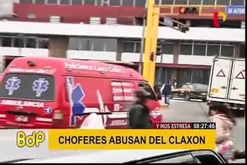 Contaminación sonora: ¿Cómo impacta en la salud el uso indiscriminado del claxón?