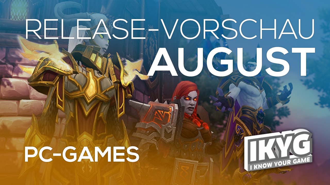 Games-Release-Vorschau - August 2018 - PC