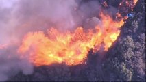 - California’da tarihinin en büyük yangın felaketi yaşanıyor- California yangını uzaydan görüntülendi