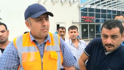 Paralarını Alamayan Hastane İşçileri Grevde
