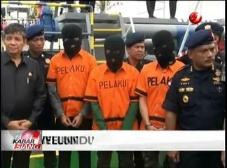 Menkeu Lakukan Inspeksi Kapal Tanker Pengangkut BBM Ilegal