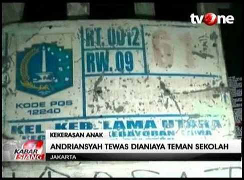 Bocah Kelas 2 SD Tewas Dihajar Teman Sekelasnya