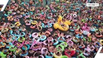 En Chine, les piscines semblent saturées
