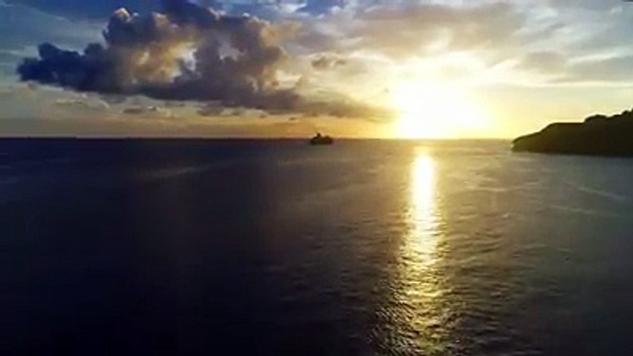 The sun sets on another picture-perfect day