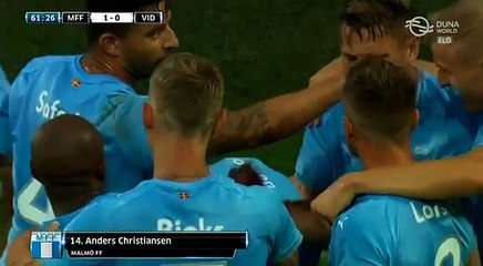 Anders Christiansen Goal HD - Malmo FF (Swe)	1-0	MOL Vidi (Hun) 07.08.2018