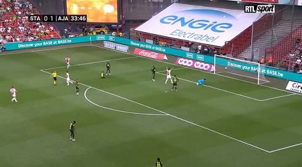 Dusan Tadic Goal HD -  St. Liege (Bel)	0-2	Ajax (Ned) 07.08.2018