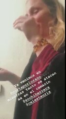 Paula preparándose para Cortá por Lozano - 03 de Agosto